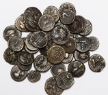 46 Greek Coins Lots.