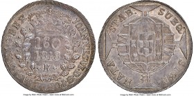 João VI 160 Reis 1818-R AU58 NGC, Rio de Janeiro mint, KM323.1, LMB-466. Steel-toned and well-preserved for the type.

HID09801242017

© 2020 Heritage...