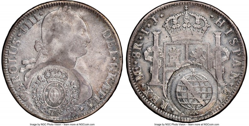 Minas Gerais. João Prince Regent Counterstamped 960 Reis ND (1808) Fine Details ...
