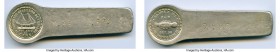 Republic silver "SANPEX" Commemorative Bar 1956 UNC, cf. Unusual Word Coins, pg. 67, Type XI. 79mm, 76.87gm. Stamped "C.F.N.S" to one side, "N. 48" an...