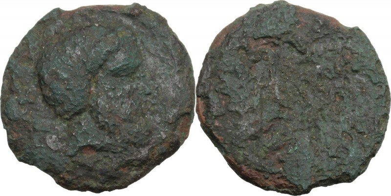 Greek Italy. Etruria, uncertain mint. 10 Centesimae, late 4th-early 3rd century ...