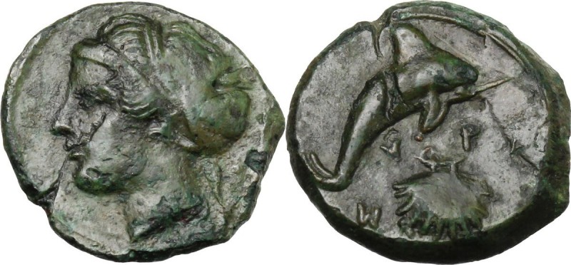 Sicily. Syracuse. Dionysios I (405-367 BC). AE Hemilitra. Struck circa 405-400 B...