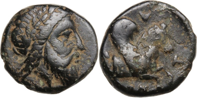Greek Asia. Mysia, Adramyteion. Orontes I, Satrap of Mysia (361-349 BC). AE 12 m...