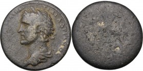 Antoninus Pius (138-161). AE Medallion• Ionia, League of Thirteen Cities, Marcus Claudius Fronto, asiarch and high priest. [ANTΩNEINOC EV]AV KAI TI AI...