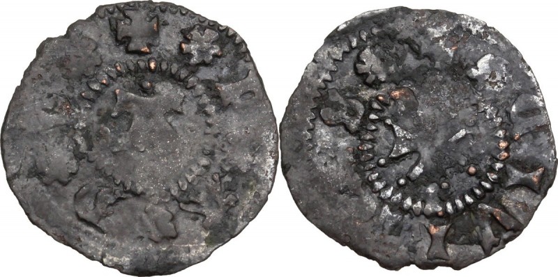 Italy. Francesco II da Carrara (1390-1405). BI Quattrino da 2 denari, Padova min...