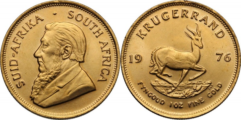 South Africa. Republic. AV Krugerrand 1976. Fried. B1. AV. 32.50 mm. EF.