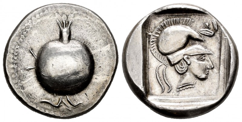 Pamphylia. Side. Tetradrachm. 430-400 BC. (Sng France-627). (SNG von Aulock-4765...