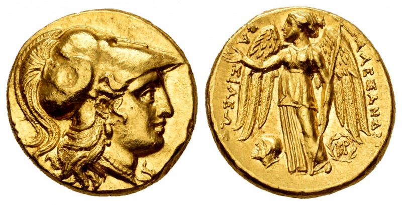 Kingdom of Macedon. Alexander III, "The Great". Stater. 336-323 BC. Babylon. (Pr...