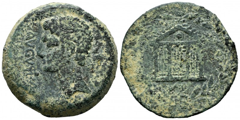 Gades. Sestercio o Dupondio. 27 BC-14 AD. Cadiz. (Abh-1385 var). (Acip-3325a). A...