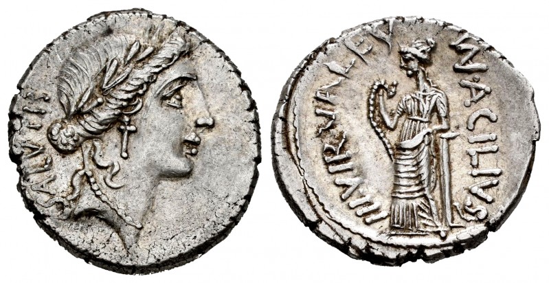 Acilius. Man. Acilius Glabrio. Denarius. 55 BC. Rome. (Ffc-96). (Craw-442). (Cal...