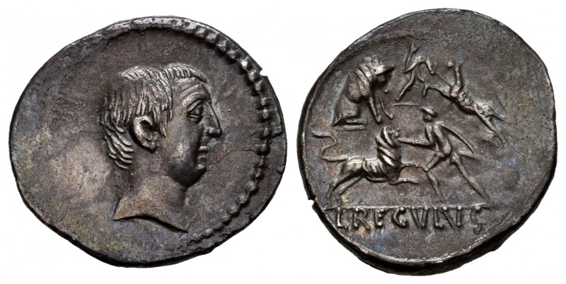 Livineia. L. Livineius Regulus. Denarius. 42 BC. Rome. (Ffc-811). (Craw-494/30)....