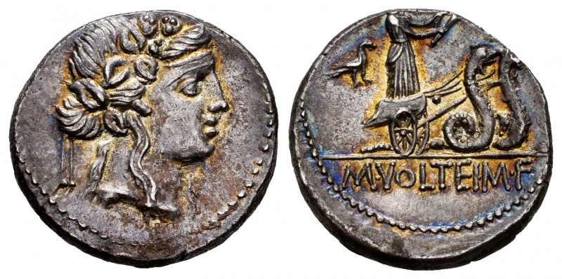 Volteius. M. Volteius M.f. Denarius. 78 BC. Rome. (Ffc-1231). (Craw-385/3). (Cal...