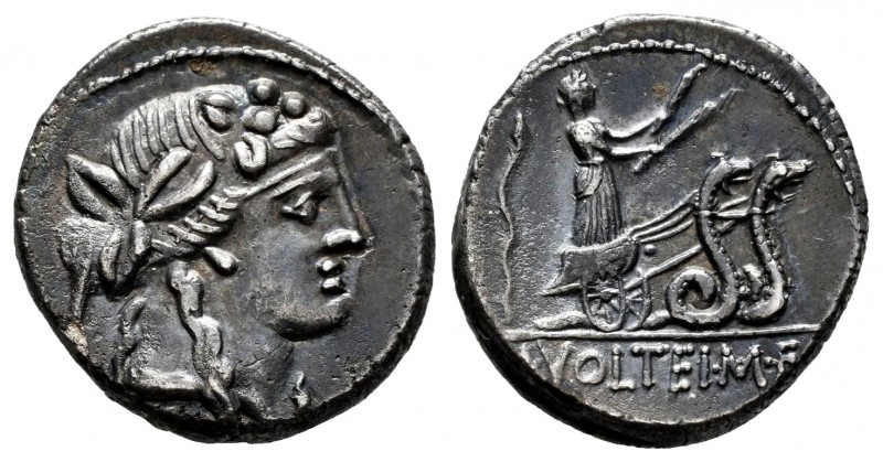 Volteius. M. Volteius M.f. Denarius. 78 BC. Rome. (Ffc-1231). (Craw-385/5). (Cal...