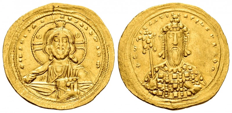 Constantinus VIII. Histamenon nomisma. 1025-1028 AD. Constantinople. (Sear-1815)...