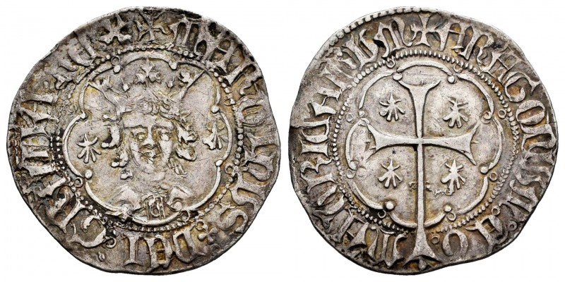 The Crown of Aragon, Barcelona, Valencia and Mallorca. Martín I (1396-1410). 1 r...