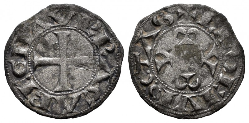 Kingdom of Castille and Leon. Doña Urraca (1109-1126). Dinero. León. (Bautista-2...