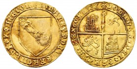 Kingdom of Castille and Leon. Juan II (1406-1454). Dobla de la Banda. Sevilla. (Bautista-791). Anv.: IOHANES DEI GRACIAS REX CASTE. Rev.: IOHANES DEI ...