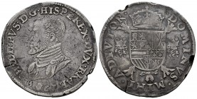 Philip II (1556-1598). 1 escudo felipe. 1561. Antwerpen. (Vti-1188). (Vanhoudt-265.AN). Ag. 33,15 g. Tone. Choice VF. Est...200,00. 

SPANISH DESCRIPT...