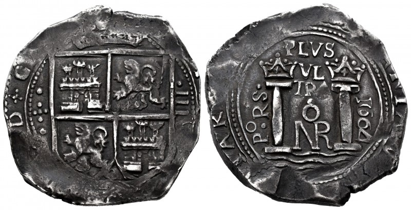 Philip IV (1621-1665). 8 reales. 1664. Santa Fe de Nuevo Reino. PºRS. (Cal 2019-...