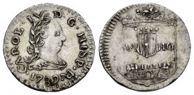 Charles IV (1788-1808). "Proclamation" medal. 1789. Mahon. (H-69). (Vq-13124). Ag. 1,89 g. Minted silver. Scarce in this grade. Almost XF. Est...175,0...