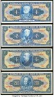 Brazil and Ecuador Group Lot of 8 Examples Crisp Uncirculated (5); About Uncirculated (1); Extremely Fine (1); Very Fine (1). 

HID09801242017

© 2020...