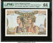 France Banque de France 5000 Francs 2.1.1953 Pick 131c PMG Choice Uncirculated 64. Pinholes.

HID09801242017

© 2020 Heritage Auctions | All Rights Re...