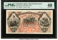 Guatemala Banco Agricola Hipotecario 1 Peso 26.3.1900 Pick S101a PMG Extremely Fine 40. 

HID09801242017

© 2020 Heritage Auctions | All Rights Reserv...