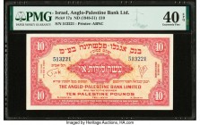 Israel Anglo-Palestine Bank Limited 10 Pounds ND (1948-51) Pick 17a PMG Extremely Fine 40 EPQ. 

HID09801242017

© 2020 Heritage Auctions | All Rights...