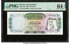 Kuwait Central Bank of Kuwait 10 Dinars 1968 Pick 10a PMG Choice Uncirculated 64 EPQ. 

HID09801242017

© 2020 Heritage Auctions | All Rights Reserved...