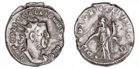 Galieno
Antoniniano. VE. Roma. (253-268). R/ROVIDENTIA AVGG. 3.41g. RIC.159. Escasa. MBC-.