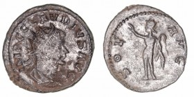 Claudio II
Antoniniano. VE. Antioquía. (268-270). R/SOL AVG. 3.09g. RIC.221. Muy escasa. MBC.