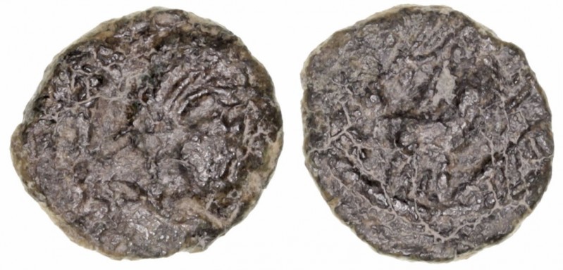 León I
Nummus. AE. Constantinopla. (457-474). A/Busto a der. R/Léon. 0.54g. 9.0...