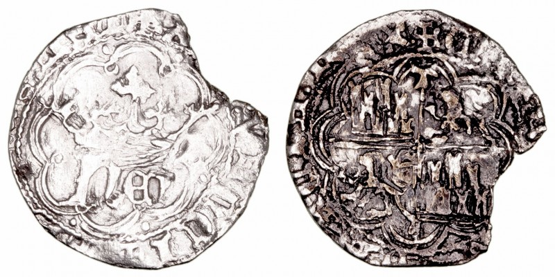 Corona Castellano Leonesa
Enrique IV
1/2 Real. AR. Toledo. Con T en el parte s...