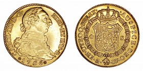 Carlos III
4 Escudos. AV. Madrid DV. 1786. 13.44g. Cal.1791 (2019). MBC+.