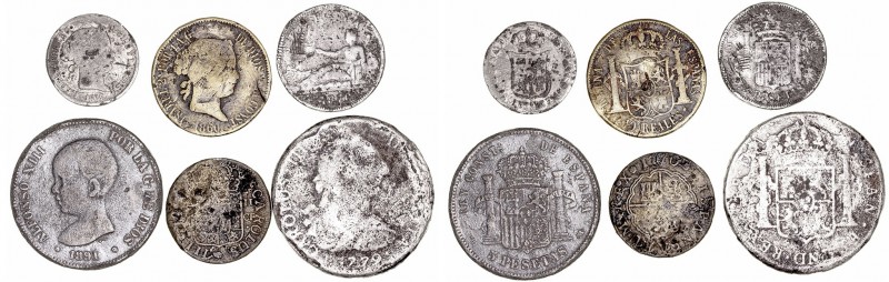 Lotes de Conjunto
Lote de 6 monedas. Todas falsas de época (calamina y latón). ...