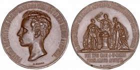 Alfonso XIII
Medalla. AE. Jura de la Constitución en Madrid, 18 Mayo 1902. Grabador B. Maura. 60.00mm. Golpes en canto. (MBC-).