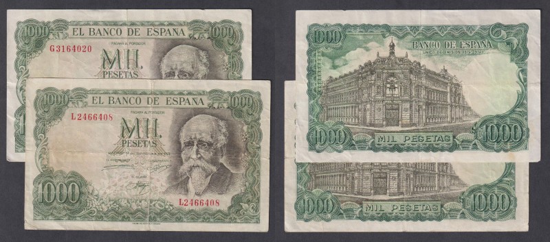 Estado Español, Banco de España
1000 Pesetas. 17 septiembre 1971. Falsos de épo...