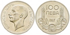 Bulgaria
Boris III 1918-1943
100 Leva , 1937, AG 20.09 g.
Ref : KM#45 
Conservation : FDC