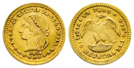 Colombia
Peso, 1872, Medellin, AU 1.72 g.
Ref : KM#157.1
Conservation : Superbe