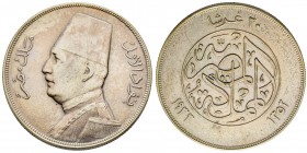 Egypt
20 Piastre, AH 1352, (1933) , AG 27.32 g.
Ref : KM#322
Conservation : TTB-SUP