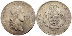 Germany, Saxe
Friedrich August I 1806-1827
Taler 1811 SGH, AG 27.98 g.
Ref : KM#1071
Conservation : Superbe