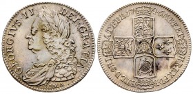 Great Britain
George II 1727-1760 
1/2 Crown, 1746, AG 15 g.
Ref : Seaby 3695 A
Conservation : Superbe