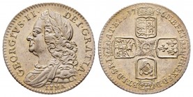 Great Britain
George II 1727-1760 
6 Pence, 1746, AG 3.03 g.
Ref : KM#582.3
Conservation : Superbe