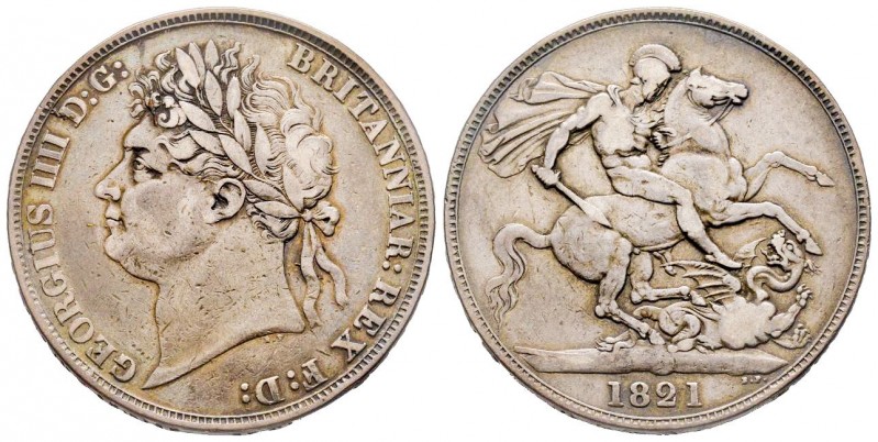 Great Britain
George IV 1820-1830
Crown, 1821, AG 28.89 g.
Ref : Seaby 3805, KM#...