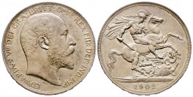 Great Britain
Edward VII 1901-1910
Crown 1902, AG 28.28 g.
Ref : Seaby 3978
Conservation : SUP/FDC