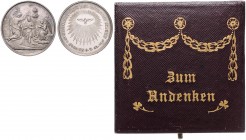 Franz Joseph I. 1848 - 1916
TAUFE UND FIRMUNG. Ag - Taufmedaille, o. Jahr (ca. 1850). auf die Taufe im Jordan, im Abschnitt Herstellername // Taube de...