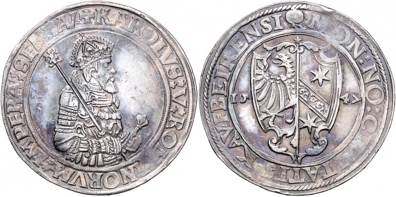 Karl V. 1516 - 1556
Deutschland vor 1871, Kaufbeuren. Taler, 1547. Kaufbeuern
29...