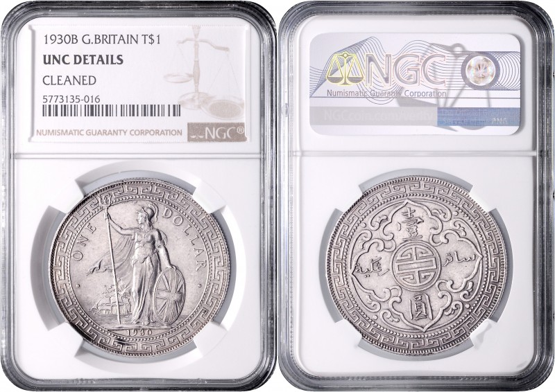 Hong Kong
Großbritannien. Trade Dollar, 1930 B. in NGC Holder
Bombay
26,87g
KM T...