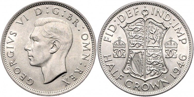 Georg VI. 1936 - 1952
Großbritannien. Florin, 1942. Heaton
11,27g
KM 855
stgl