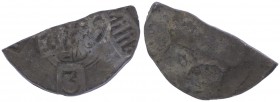 Franz II. 1792 - 1806
3 Kreuzer, 1799. Militärmarke in Blei, Belagerung der Festung Tyn
Tyn
7,78g
Herber 4 var.
vz